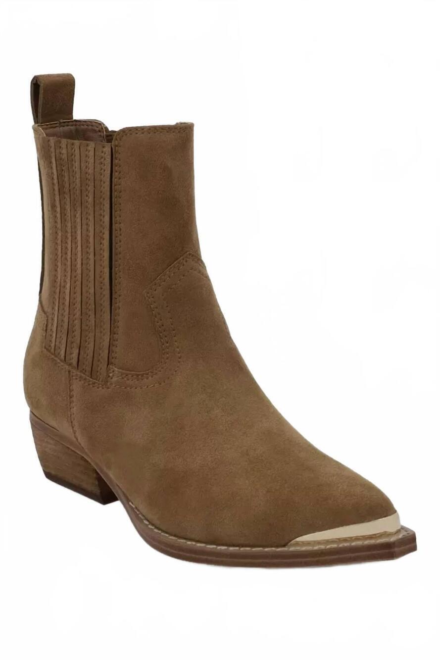 NEW MIA women's radly short cowboy boot in brown